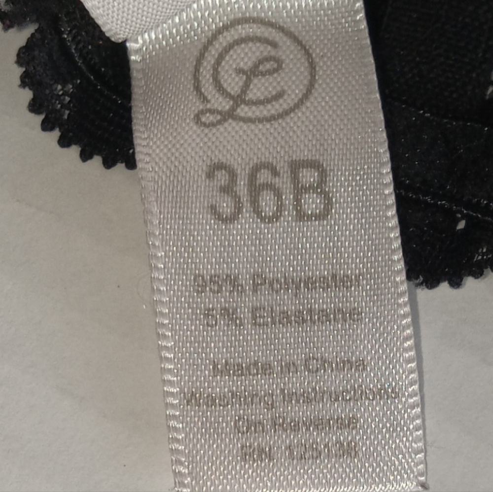 Chinese laundry lace strapless wire bra 36B - Picture 4 of 5